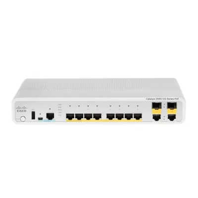 Cisco Catalyst WS-C3560CG-8PC-S Compact Managed Switch