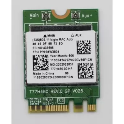 Lenovo Thinkpad T540P Wifi Card Replacement