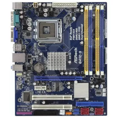 ASRock G41C-S Core 2 Quad Intel G41 Motherboard ASRock G41C-S Core 2 Quad Intel G41 Motherboard