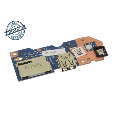 Dell Circuit Board Power Button USB SD Card Reader 8N7VD 08N7VD 857WR BKA40 LS-D823P for Dell Inspiron 14 7460