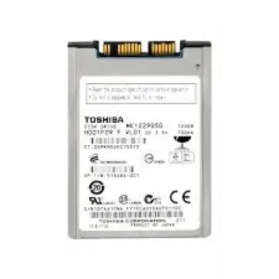 Toshiba MK1229GSG Laptop Hard Drive 1.8 inch SATA 120G 516484-001