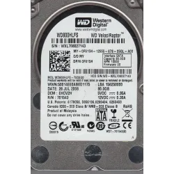 Western Digital WD800BEVS-08RS - 80GB 5.4K RPM SATA 2.5" Hard Disk Drive (HDD)