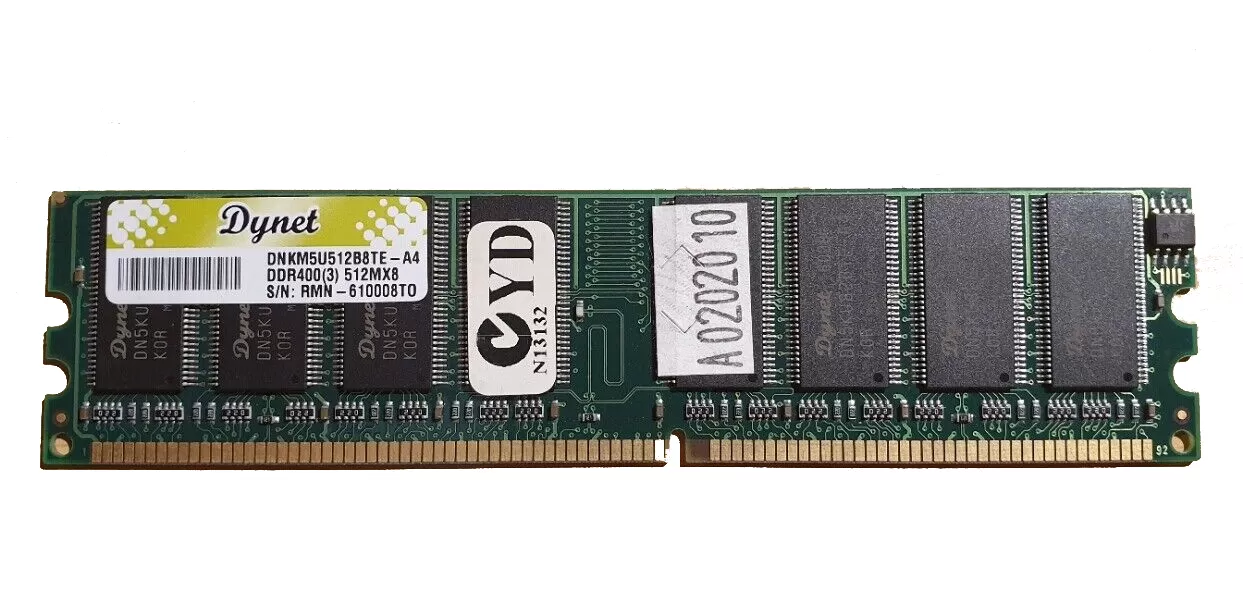 Dynet 512MB DDR4 Server Ram DNKM2U512A8T-A4