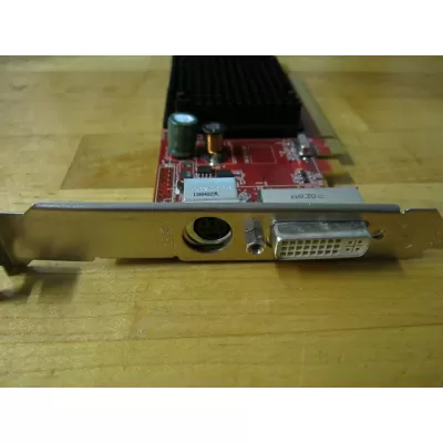 Radeon 256mb DVI S-video PCIe Video Graphics Card with DVI to VGA converter ATI B170 AMD