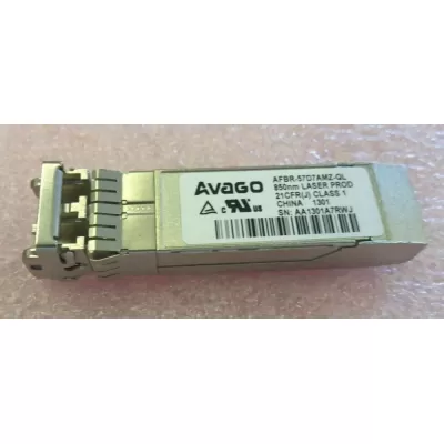 Avago Broadcom Compatible Transceiver SFP 8GBase-SR-SW AFBR-57D7AMZ-QL 850nm MMF 300m DOM