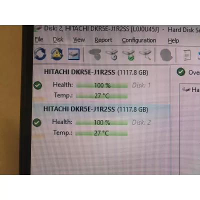 Hitachi 1.2TB 10K 2.5 Inch SAS Hard Disk Drive HUC101212CSS600