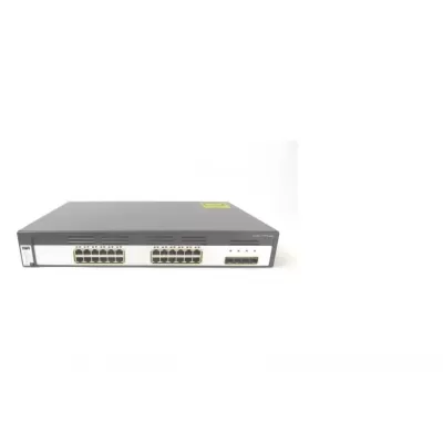 Cisco Catalyst 3750G-24TS-24 Ethernet 10/100/1000 ports and four Small