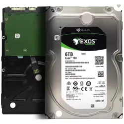 Seagate RE4 6 TB Desktop, Surveillance Systems, Network Attached Storage, Servers, All in One PC's Internal Hard Disk Drive (HDD) (ST6000NM0115-20PK) (Interface: SATA, Form Factor: 3.5 inch)