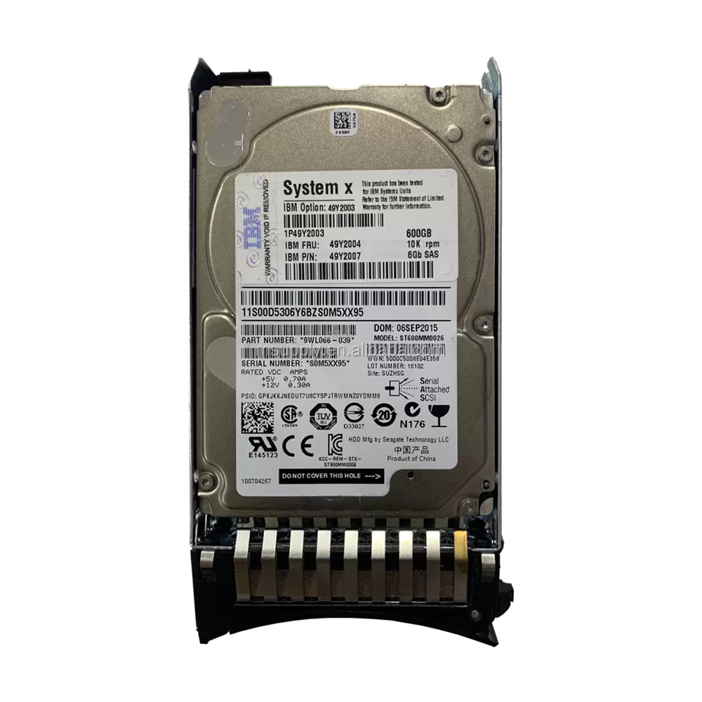 IBM 4251-xxx 7147-xxx 7945-xxx 7947-xxx 600GB 10K RPM 6Gbps