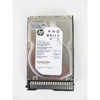 HP 2TB 7200 RPM 6GBPS Hot-Plug SATA Hard Disk 658102-001