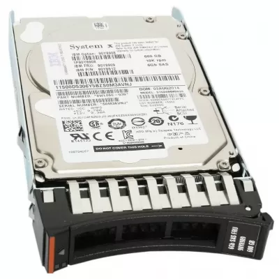 IBM x3650 M3 600GB 10000rpm SAS 2.5 Inch 6Gbps Hard Drive with Tray 90Y8909