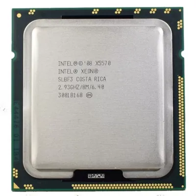Intel Xeon X5570 4 Core 8M Cache 2.93 GHz 6.40 GT/s CPU Processor