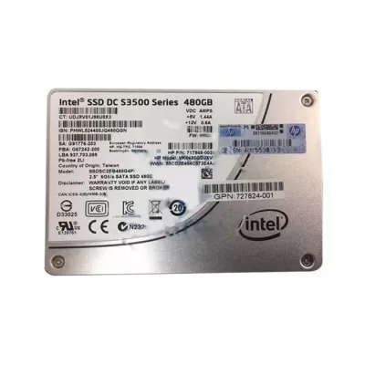 Intel 480GB CD S3500 SATA 6Gbps 2.5inch Internal Solid State Drive SSD 727824-001