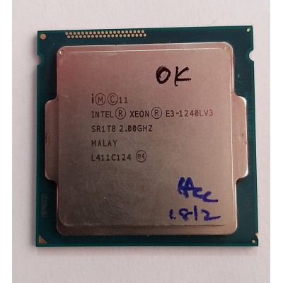 Intel Xeon E3-1240L v3 8M Cache 2.00 GHz Processor