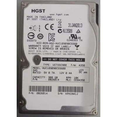 HGST 900Gb 10K RPM SAS 2.5 Inch 6Gbps Hard Disk