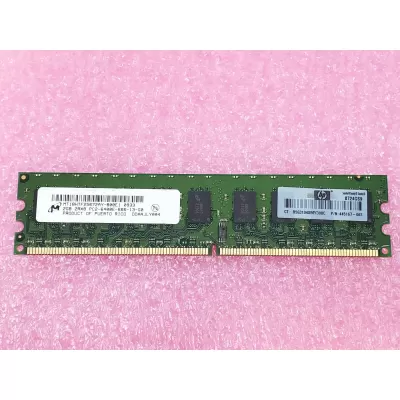 Micron MT18HTF25672AY-800E1 2GB 2RX8 DDR2 PC2-6400E Server Memory PN: 445167-061