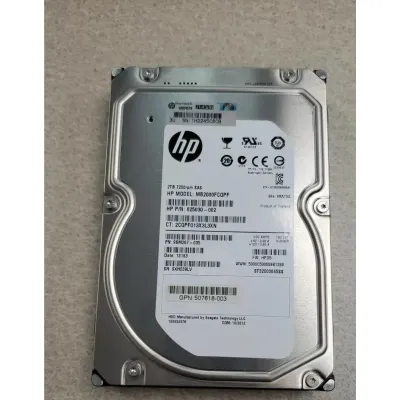 HP Seagate 2TB 7.2k 6G SAS 3.5 LFF HDD Hard Disk Drive 508010-001 HP Seagate 2TB 7.2k 6G SAS 3.5 LFF HDD Hard Disk Drive 508010-001
