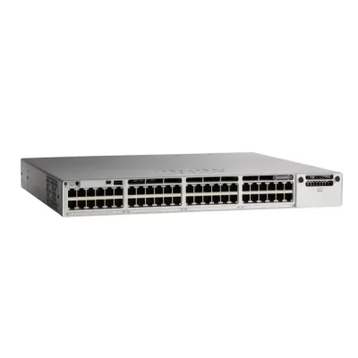 Cisco Catalyst C9300-48U-E Network Switch | 48-Port UPOE+ Gigabit Ethernet | Layer 3 Managed Enterprise Switch | Network Essentials | Modular Uplinks | StackWise-480