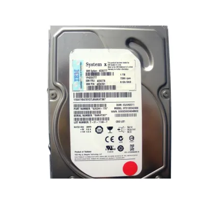 IBM 1TB 7.2K RPM 3.5 Inch 6Gbps SAS Server Hard Disk 42D0778 42D0777 42D0781 9JX244-176 ST31000424SS IBM 1TB 7.2K RPM 3.5 Inch 6Gbps SAS Server Hard Disk 42D0778 42D0777 42D0781 9JX244-176 ST31000424SS