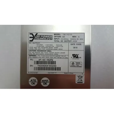 Juniper Networks SSG-PS-AC YM-7421D Rec C Power Supply SSG-550M-SH
