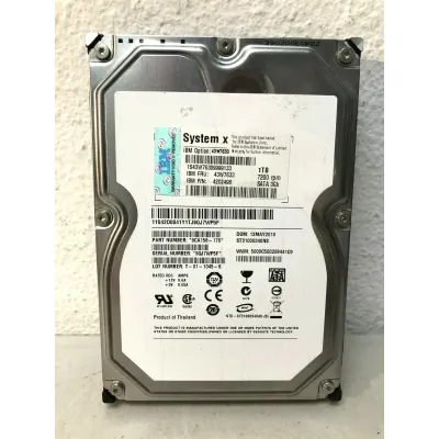 IBM 1TB 3Gbps 7200K Dual Port Hot Swap SATA FRU Hard Disk 43W7630 43W7633