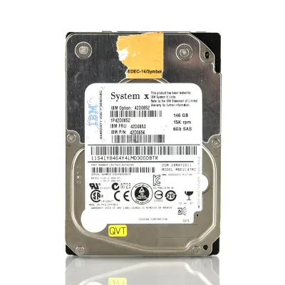 IBM 146GB 15K 6Gbps 2.5 Inch SAS Hard Drive 42D0681