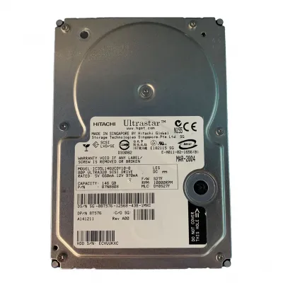Dell 8T576 Hitachi 07N8808 146GB 10K SCSI 80-Pin 3.5" Hard Internal Drive