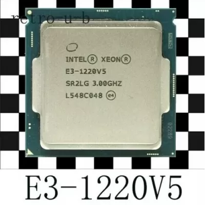 Intel Xeon E3-1220 V5 LGA1151 4Core 3.00GHz 8 MB SR2LG CPU Processor 1220V5