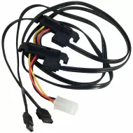 HP Z600 Workstation 2-Port SAS HDD Hard Drive Cable 464947-001 HP Z600 Workstation 2-Port SAS HDD Hard Drive Cable 464947-001