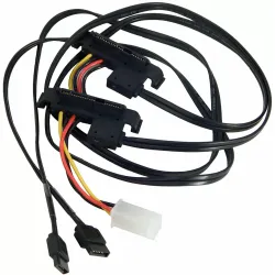 HP Z600 Workstation 2-Port SAS HDD Hard Drive Cable 464947-001