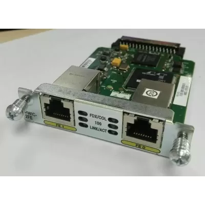 Cisco HWIC-2FE 2 Port Fast Ethernet High Speed WAN Interface Card 73-12949-01