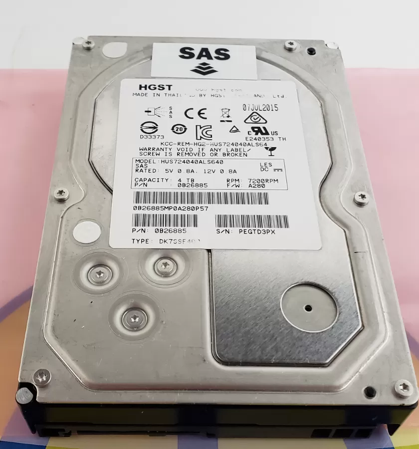 Buy Hitachi SAS Hard Disk Drive in India | 4TB Hard Disk with