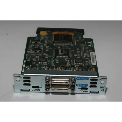Cisco 1800 2800 2811 2821 3800 2-Port Serial WAN Interface Card Routers WIC-2T