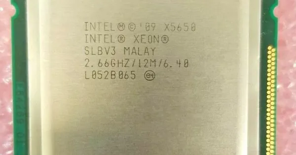 Intel Xeon X5650 SLBV3 6 Core 2.66 GHz 6.4 GT/s 12 MB LGA 1366 CPU