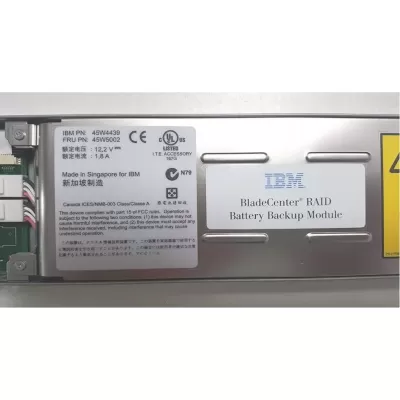 IBM BladeCenter S 8886 Raid Battery Backup Module 17P8979 45W4439 45W5002