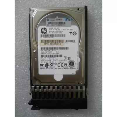 HP 600GB 10K 6G DP 2.5" SAS HDD 599476-003 507129-013