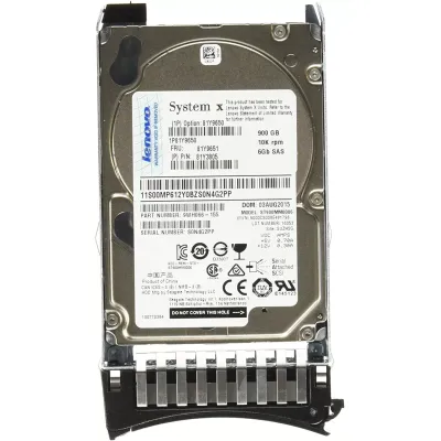 IBM 900GB 10K 6Gbps SAS 2.5inch SFF hard drive 81Y3805 81Y9650