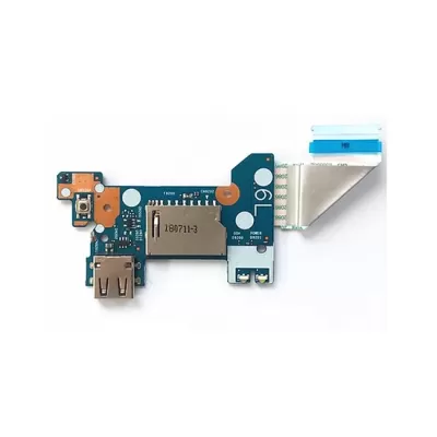 Genuine HP 14-CK 14-CM 240 G7 Series Laptop SD Card Reader USB Port Board Cable L23186-001 6050A2983901