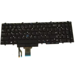 Dell Latitude E5550 5591 5580 Precision Laptop Keyboard Non Backlit