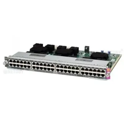 Cisco Catalyst 4500E 48 Port PoE 10/100/1000 WS-X4748-RJ45V+E