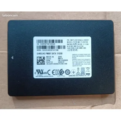 SAMSUNG PM881 512GB SATA SSD – High-Performance Internal Solid State Drive