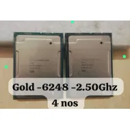 Intel Xeon Gold 6248 Processor (20-Core, 2.50GHz, 27.5MB Cache, LGA3647)