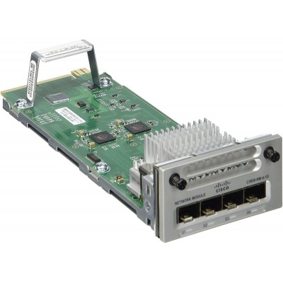 Cisco 4 Port Gigabit LAN Expansion Controller Card Module C3850-NM-4-1G