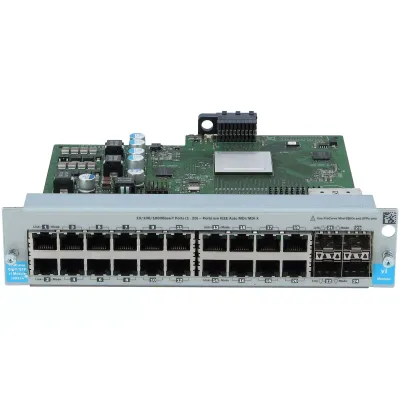 HP Procurve Vl 20p Gig-t+ 4p Sfp 20 Ports Module Switch Expansion Module J9033a