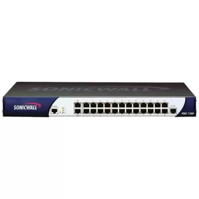 SonicWall PRO 1260 24 Port Firewall Security Appliance 1RK0C-02F