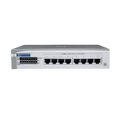 HP Procurve Switch 408 8port 10/100btx Unmanaged Switch With Adapter J4097b