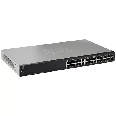 Cisco Small Business 300 24x FE PoE+ 2x Gigabit Managed Switch SF300-24PP-K9-NA