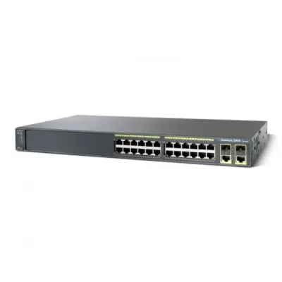 Cisco Catalyst WS-C2960-24TC-S 24 Ports Managed Switch