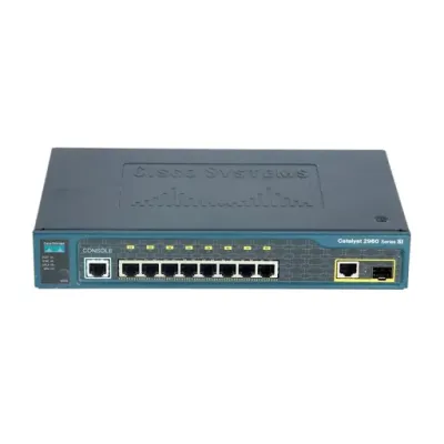 Cisco Catalyst WS-C2960-8TC-S 8 Ports Managed Switch