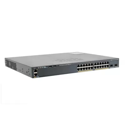 Cisco catalyst WS-C2960X-24PD-L 24 x Ethernet 10/100/1000 Gigabit ports Managed switch